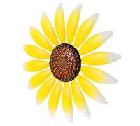 YARNOW Décoration Murale à Fleurs En Métal Décoration Murale Artistique Intérieure Fleur Décorative Suspendue Pour Maison