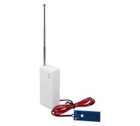 YARNOW Détecteur de Fuite d'eau à Eau Réutilisable en Plastique Blanc Précis Alimentation 12v23a pour Surveillance Domestique