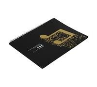 YARNOW Dossier de Musique Transparent avec Pages Détachables pour Musiciens et Compositeurs Organisateur de Partitions Durable et Pratique