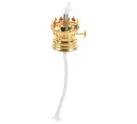 YARNOW Douille de Lampe à Pétrole en Alliage D'aluminium Doré Structure Simple Adaptée pour Lampe à Huile DIY Accessoire Essentiel