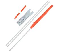 YARNOW Drapeau de Vélo Mât de Sécurité Triangulaire Haute Visibilité pour Garçons Filles, pour Balades et Remorque