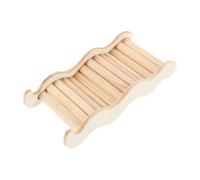 YARNOW Échelle à Hamster en Bois pour Petits Rongeurs, Accessoire Pratique Offrant Opportunité d'exercice Design Délicat pour Cage de Hamster