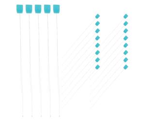 YARNOW Enfile-aiguilles en fil d'acier (lot de 30) pour broderie, point de croix et punch needle. Accessoire idéal pour les loisirs créatifs (15 cm / 20 cm / 25 cm).