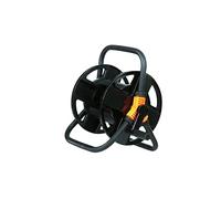 YARNOW Enrouleur Tuyau Arrosage Vide, Noir, Compact Pour Tuyau Jusqu À 20 MèTres, IdéAl Pour Organisation Jardin Et Garage, Facile À Utiliser