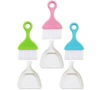 YARNOW Ensemble 3 Pièces Pelle à Poussière Professionnelle en Plastique Multifonction pour Bureau et Bureau Nettoyage des Débris et Poussières et Rebord de Fenêtre