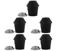 YARNOW Ensemble De 5 Embouts en Caoutchouc pour Éperons de Grosse Caisse,