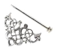 YARNOW Épingle à Cheveux Accessoire Cheveux en Alliage Argenté Rétro Élégant et Facile à Assortir, pour Créer de Nouvelles Coiffures Simples et Stylées