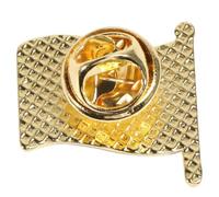 YARNOW Épingle Drapeau National Thaïlande en Alliage Métal Solide, Décoration Mode pour Festivals et Tenues Décontractées, Design Créatif et Attrayant