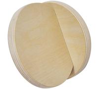 YARNOW Étagère à Chat Murale en Bois Massif Khaki Plateforme Ronde pour Chats Escalier Suspendu Meuble pour Animaux de Compagnie Intérieur