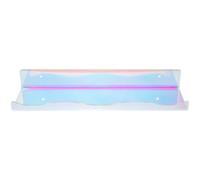 YARNOW Étagère Murale Design pour Disques Vinyles en Acrylique Coloré Présentoir Rangement Mural Polyvalent Support Mural 1 Pièce pour CD et Vernis à Ongles Chambre Salon Bureau