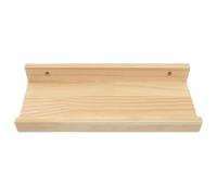 YARNOW Étagère Murale Flottante Compacte Grosse Capacité de Charge en Bois Khaki pour Rangement de Parfums et Jardinières, pour Chambre ou Salon