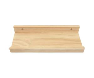 YARNOW Étagère Murale Flottante Compacte Grosse Capacité de Charge en Bois Khaki pour Rangement de Parfums et Jardinières, pour Chambre ou Salon