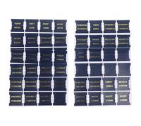 YARNOW Étiquettes pour Bible en Pu, Marque-pages Créatifs pour Lecture et Étude Biblique, Onglets Index Pratiques pour Étudiants et Enseignants, 1 Set