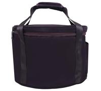 YARNOW Étui à Bol Zen Pourbol Chantant Portable en Polyester Pourpre avec Doublure Intérieure en Coton Pratique pour Rangement et Voyage