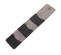 YARNOW Étui à Médiators pour Guitare en Cuir PU Noir, Élégant et Compact, Facile à Transporter, pour Médiators Acoustiques et Basses, pour Musiciens Itinérants