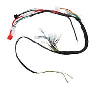 YARNOW Faisceau de Câbles pour Moto et Atv 50-125cc Noir en Plastique, Kit Complet Facile à Installer, Accessoires pour Vtt Améliorant la Performance
