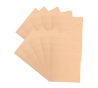 YARNOW Feuilles de Papier à Écrire en Braille Lisses 10 Pcs pour Apprentissage du Braille, Format Petit, Accessoires Pédagogiques pour Exercices et Rédaction, Fournitures Adaptées