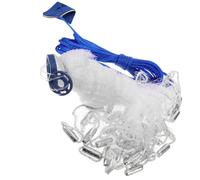YARNOW Filet de pêche monofilament pour Lancer Facilement des appâts, piège à appâts, 1,2 m, sans Anneaux, pour crevettes, Poissons, Lacs, océans, rivières, Aventures en Plein air