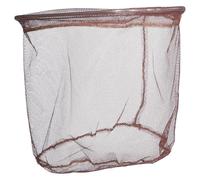 YARNOW Filet de Pêche Pliable en Acier Inoxydable 40 Cm Filet de Remplacement en Nylon Résistant à l'usure pour Pêche en Rivière Lac et Bassin Pratique et Solide