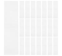 YARNOW Films Plastique Rétractables Transparents pour Pots de Confiture et Bouteilles de Miel, 400 Feuilles, Emballage Esthétique et Étanchéité