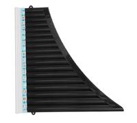 YARNOW Flûte de Pan 18 Tuyaux en Bois Marron Rouge Tonalité Do Instrument à Vent pour Débutants Instrument de Musique Portable pour Apprentissage et Enseignement Scolaire