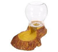 YARNOW Fontaine à Eau Automatique lézard décorations Bols d'eau pour Reptiles Accessoires en Gecko Distributeur de Boisson Abreuvoir Tortue Abreuvoir sur chenilles