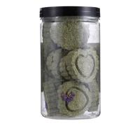 YARNOW Friandises à Mâcher pour Petits Animaux - Biscuits pour Dents de Lapin, Hamster et Cobaye - Pot Mix Saveurs Naturel - Snack Sain pour Rongeurs