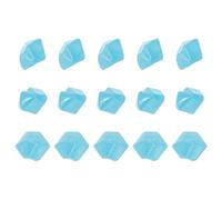 YARNOW Galets Phosphorescents Décoratifs Bleus 400 Pcs, Gravier Lumineux pour Aquarium, Jardin et Bassin, Pierres Lisses, Décoration Aquarium Tortue et Bassin Aquatique