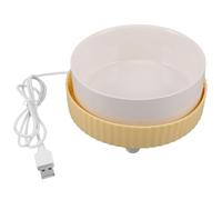 YARNOW Gamelle Chauffante pour Chat et Chien Maintien de Température Constante Abreuvoir Électrique pour Animaux Intérieur et Extérieur