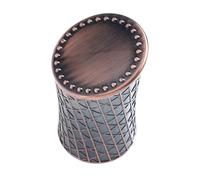 YARNOW Gobelet à Dés Électroplaqué en Abs Couleur Café, Accessoire de Fête Facile à Utiliser, Décoration Élégante pour Bar et Réunions Familiales
