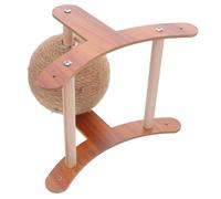 YARNOW Griffoir pour Chat Sisal avec Balle De Jouet Support pour Chat Intérieur Tressé Main