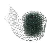 YARNOW Grillage à Poules Vert Grillage pour Plantes 10 cm x 4 m Maille Hexagonale 0,6 Pouce Fil Fer pour Pépinière et Jardin