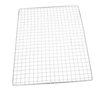 YARNOW Grille De Barbecue Rectangulaire En Métal 13.78 X 10.63 Pouces Filet De Gril Extérieur Pour Cuisson De Viande Légumes Poisson Accessoire Polyvalent De Barbecue