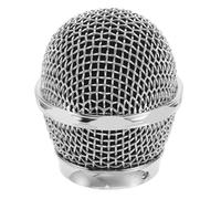 YARNOW Grille Métallique de Remplacement pour Microphone Maille Fine, Tête en Métal Robuste de 3,1 Cm pour Studios D'enregistrement et Concerts