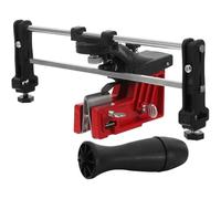 YARNOW Guide D’Affûtage pour Tronçonneuse Accessoire Métallique Manuel Compatible Chaînes Variées Outil D’Affûtage Pratique pour Entretien et Réparation de Scie à Chaîne