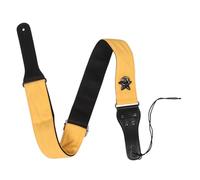 YARNOW Guitar Strap Adjustable Soft Thick Cotton Style For Electric Acoustic Bass With Picks