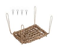 YARNOW Hamac pour Animaux De Compagnie Grimpants Perchoirs Tendeurs De Corde À Vent pour Animaux Cliquet Clous De Rembourrage Punaises Paniers À Tortues Chaudron Hamac pour