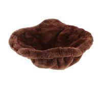 YARNOW Hamac pour Chat en Peluche Douce et Confortable, Lit Suspendu Rond Anneau en Acier, Design Gain de Place pour Arbres à Chat et Étagères