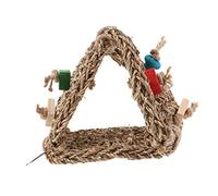 YARNOW Hamac pour Oiseaux en Rotin Perroquet Suspendu Hamster Literie Hamac Chinchilla Maison pour Chinchilla Cage Perroquet Dormir Grotte Oiseau Jouet Nid De Couchage pour Oiseau Nid De