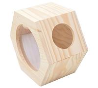 YARNOW Hamster Castle Naturel pour Rongeurs Petits Villa Spacieuse et Confortable Refuge Sécurisé Odeur pour Hamsters et Rats