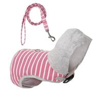 YARNOW Harnais Rapide pour Coton Anti-Traction Tissu en Oxford et Laisse Chat Boucle de Libération pour Promenade et Course en Toute Sécurité