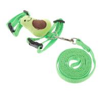 YARNOW Harnais Réglable pour Lapin et Petits Animaux Harnais Poitrine en Tissu Respirant Taille S Verte pour Promenade Extérieure Adapté aux Hamsters et Cochons d'Inde