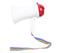 YARNOW Haut-Parleur Portatif en Plastique Mini, Amplificateur Vocal Léger, Mégaphone Créatif sans Batterie, Usage Extérieur Sportif et Scolaire, pour Communication et Animation