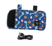 YARNOW Housse Chauffe-biberon Portable USB Bleue pour Isolation Température Constante Léger pour Voyage Et Cadeau Parents Nouveaux