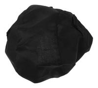 YARNOW Housse de Casque de Vélo, Housse de Casque Pratique, Polyester et Coton, Noire, Bande Réfléchissante, Protège du Soleil, pour Cyclisme et Vélo de Nuit