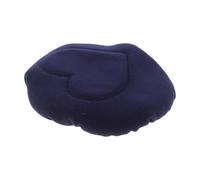 YARNOW Housse de Coussin Rembourrée en Polaire pour Siège de Béquille Pliable, Taille 20 X 19,5 X 3 Cm, Couleur Bleu Foncé, Élastique et Respirante, Coussin Portable pour Tabouret