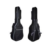 YARNOW Housse De Guitare Acoustique avec Double Sangle Housse Étui Et Sac à Dos pour Instrument De Musique