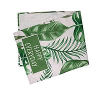 YARNOW Housse De Machine à Laver Avec Poches Latérales Coton Et Lin Pour Protection Huile Et Autres Liquides