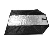YARNOW Housse pour Rack à Pains et Brioches, 64x28x23 Po, Noire
