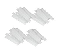 YARNOW Housses de Protection pour Pinceaux de Maquillage Lot de 100 Protège et Facilite la Reconnaissance en Filet Pe Blanc pour Paquet à Main ou Trousse de Maquillage